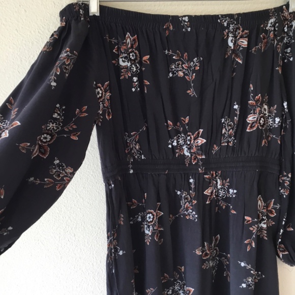 Loft Boho Peasant Dress Size Medium - Picture 6 of 12